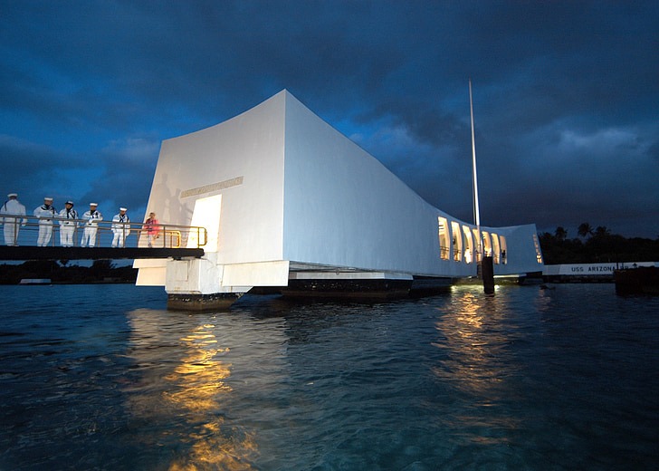 Pearl Harbor Evening Dusk